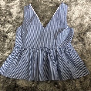 J.Crew Stripped Blouse